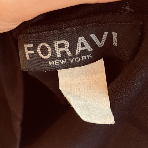 Black Graphic Rhinestone Cap Sleeved V-neck Shirt Size S - Picture 5 of 9